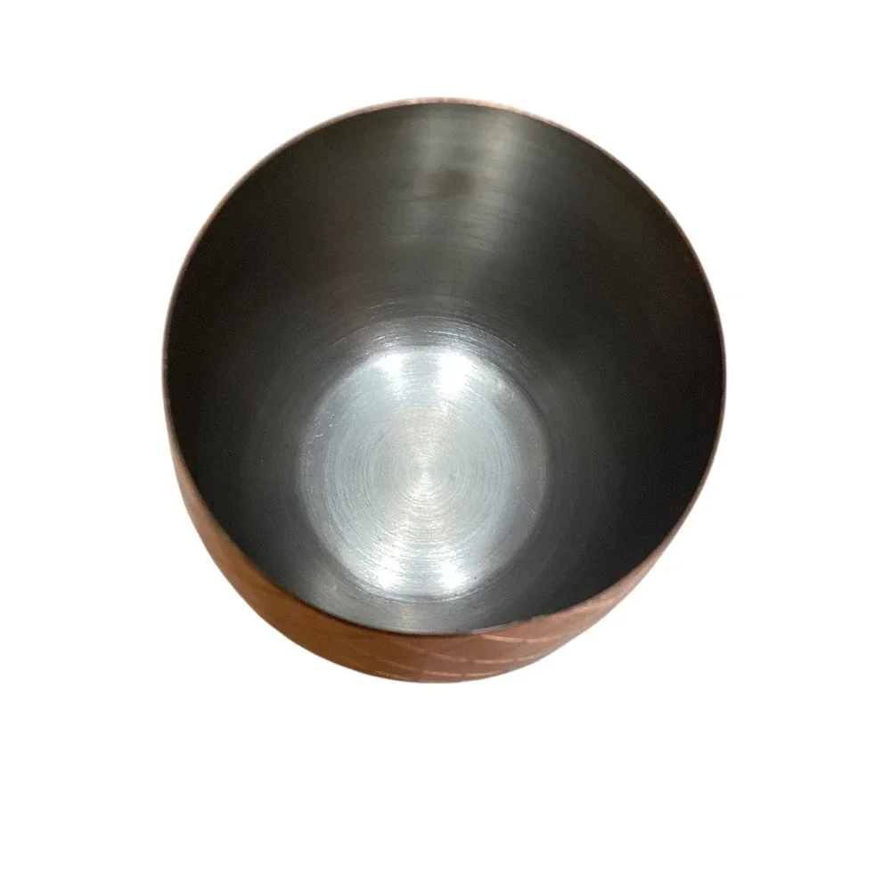 Copper Pineapple Cocktail Shaker Tumbler 2-Piece Tiki Barware 8